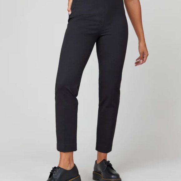Spanx On-the-Go Ankle Slim Straight Pant - Petite S - Picture 3 of 6